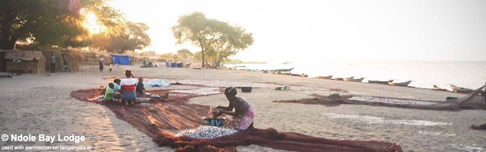 Chisanse Beach, Lake Tanganyika, Zambia