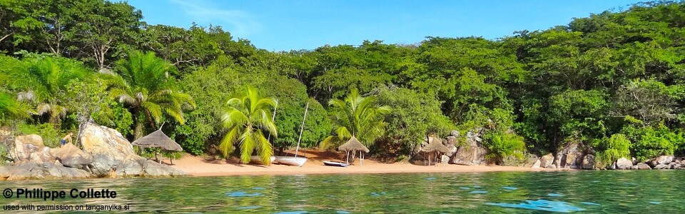 Jakobsen's Beach, Lake Tanganyika, Tanzania
